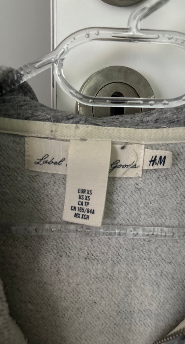 Gri Fermuarlı hırka - Görsel 3