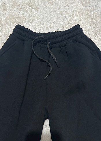 Kadın Siyah Rahat Kesim Eşofman Altı - Görsel 3