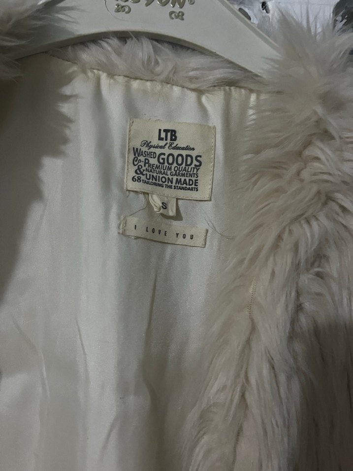 Gri Kürklü Kadın Bohem Yelek - Görsel 3