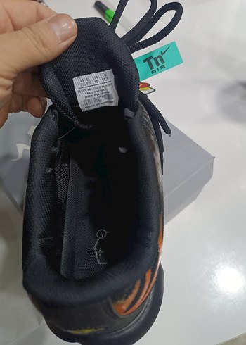 Siyah Turuncu Erkek Spor Ayakkabı - Görsel 4