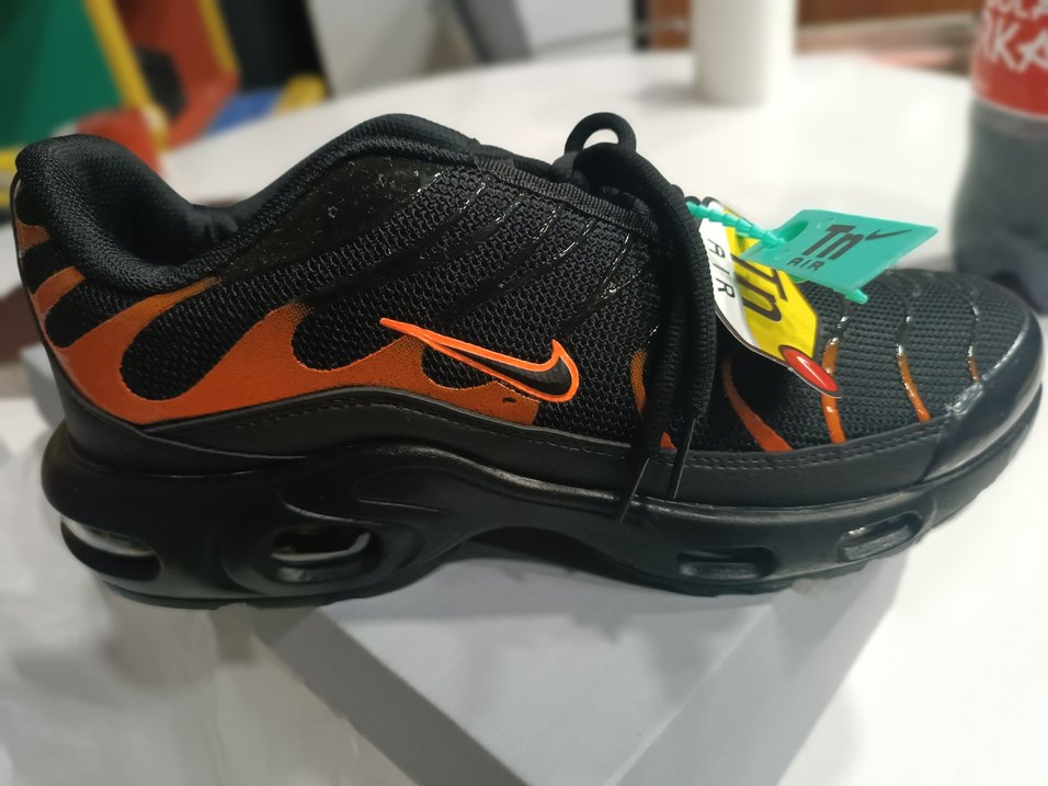 Siyah Turuncu Erkek Spor Ayakkabı - Görsel 2