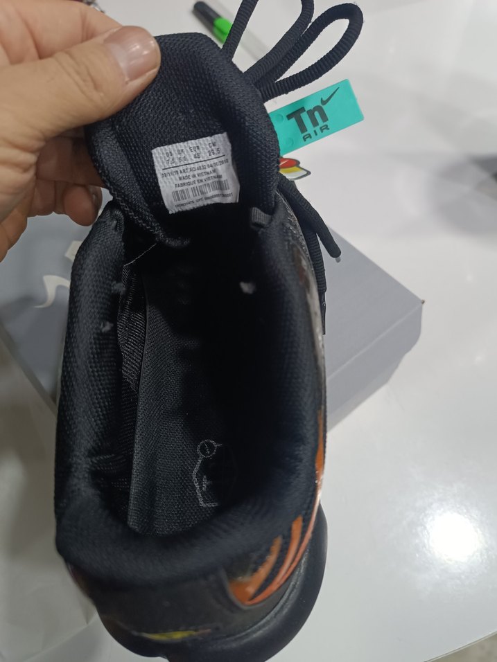 Siyah Turuncu Erkek Spor Ayakkabı - Görsel 4