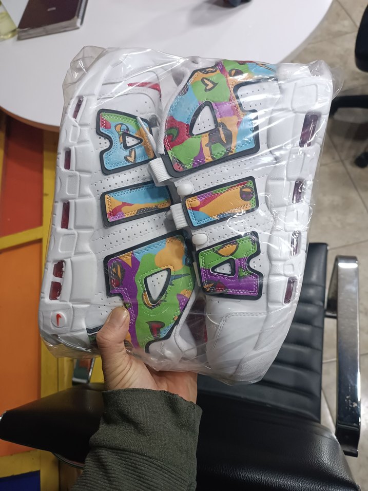 Beyaz Renkli Erkek Spor Ayakkabı Velcro - Görsel 2