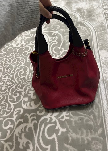 Kırmızı Michael Kors Deri Kadın Çanta - Görsel 3