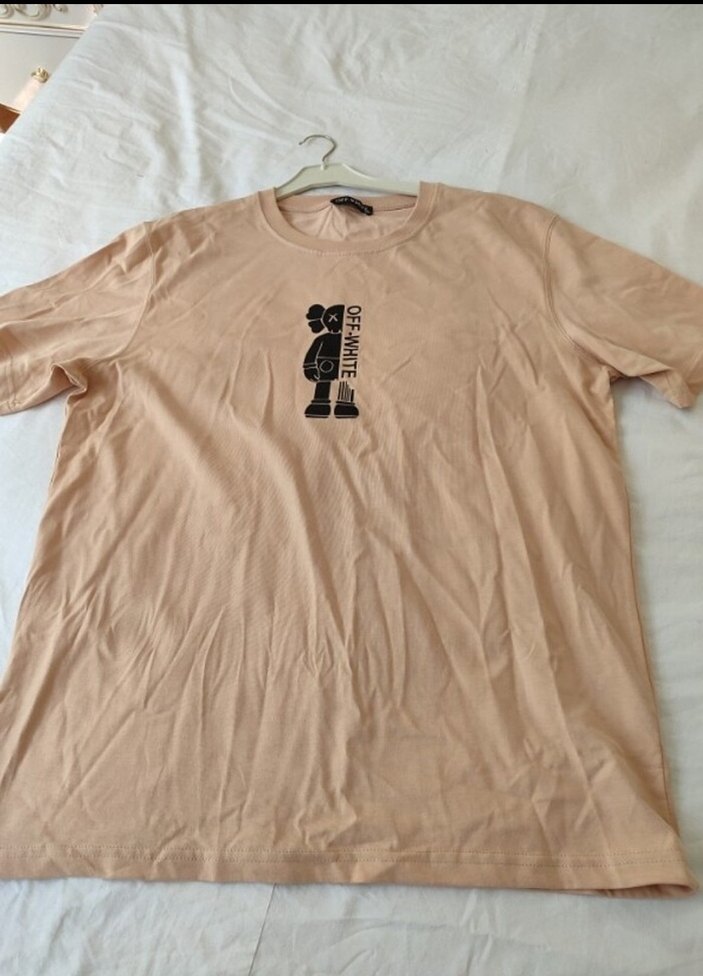 Bohem Tarzı Baskılı Hamile Tişörtü - Görsel 2