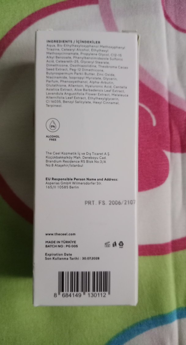 The CEEL Ton Eşitleyici Pembe Güneş Kremi SPF 50 - Görsel 3