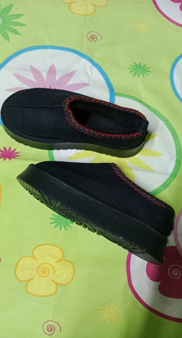 Siyah Kadın Dolgu Topuklu Terlik Velcro - Görsel 3