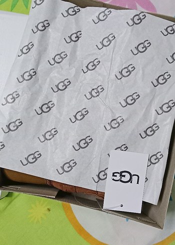 UGG Kahverengi Süet Kadın Dolgu Topuk Bot - Görsel 6