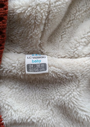 çocuk için kürklü hirka - Görsel 2