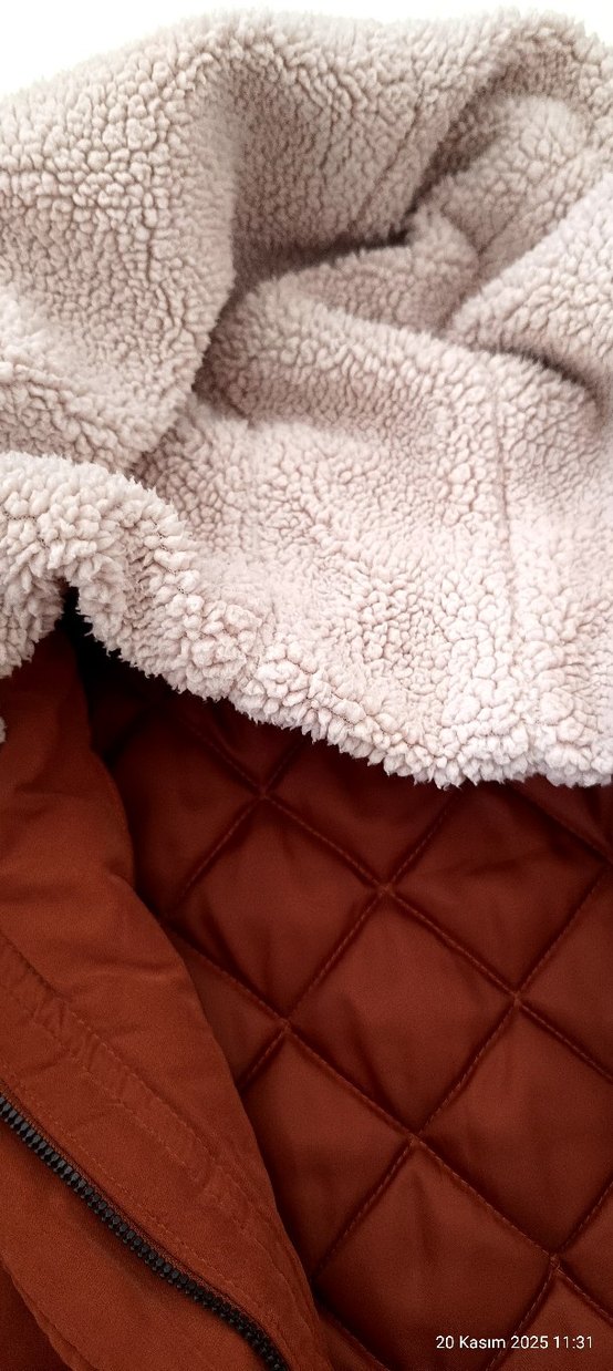 ONLY Kahverengi Düğmeli Mont - Görsel 4