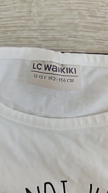 12-13 Yaş Beden beyaz Renk Lc waikii