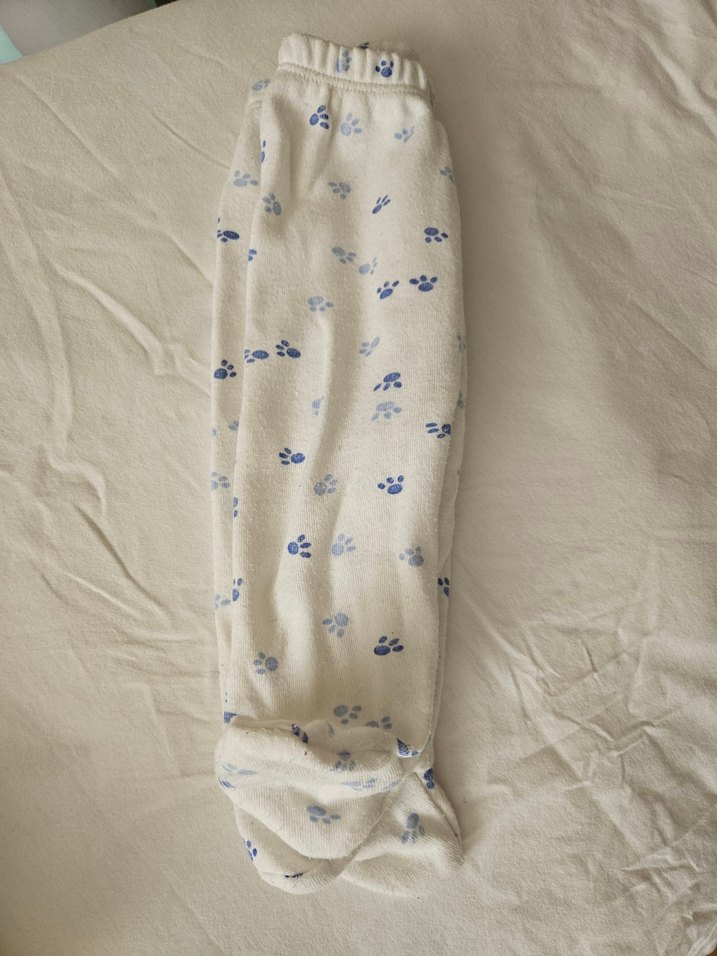 Beyaz Pamuklu Bebek Erkek Kıyafeti - Görsel 4