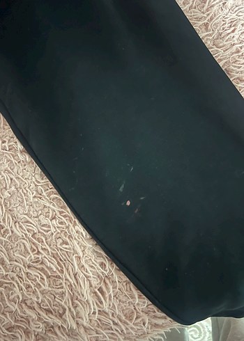 Siyah Rahat Kesim Kadın Eşofman Altı - Görsel 4