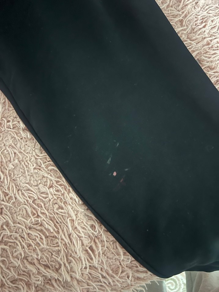 Siyah Rahat Kesim Kadın Eşofman Altı - Görsel 4