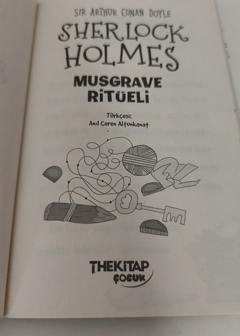 Sherlock Holmes Musgrave Ritüeli - Sir Arthur Conan Doyle - Görsel 3