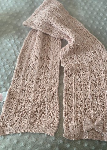 Bej Örgü Şal Fiyonk Detaylı - Görsel 4