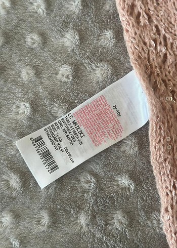 Bej Örgü Şal Fiyonk Detaylı - Görsel 5