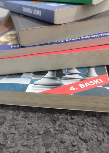 Satranç Kitapları Seti (6 tane kalın kitap ) - Görsel 9