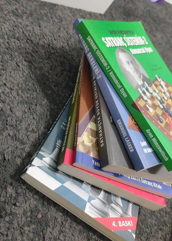 Satranç Kitapları Seti (6 tane kalın kitap ) - Görsel 8