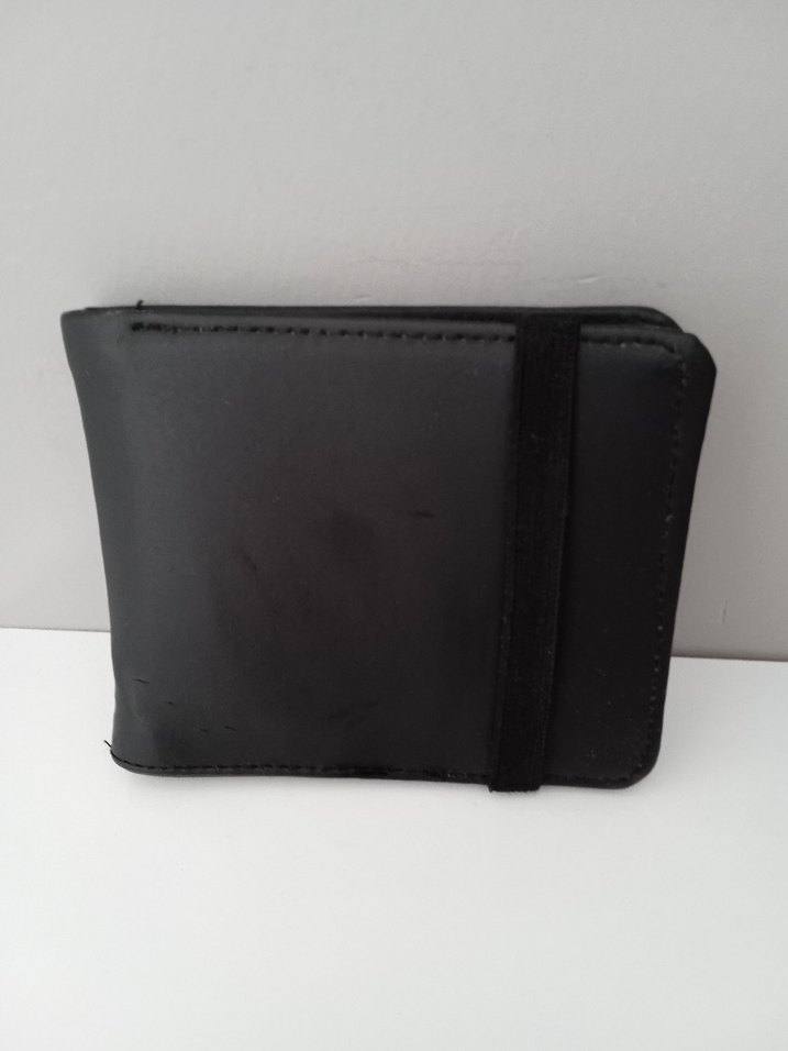 Siyah Minimalist Erkek Cüzdanı - Görsel 2