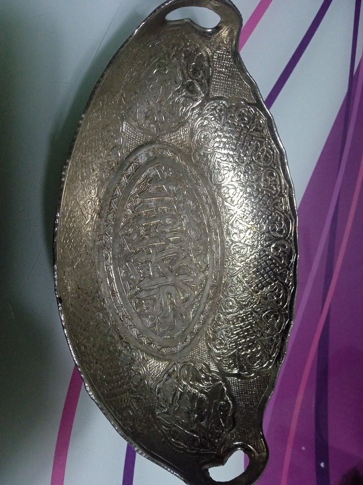 Osmanlı motifli tepsi - Görsel 3