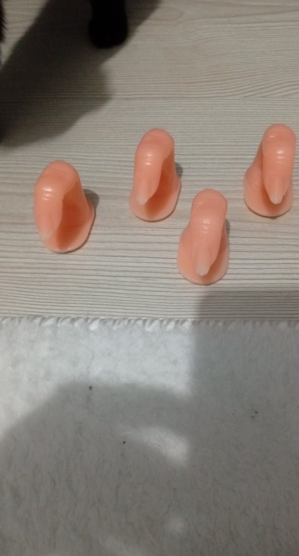 protez tırnak eğitiminde de kullanılabilir (altı yapışkanlı) - Görsel 2