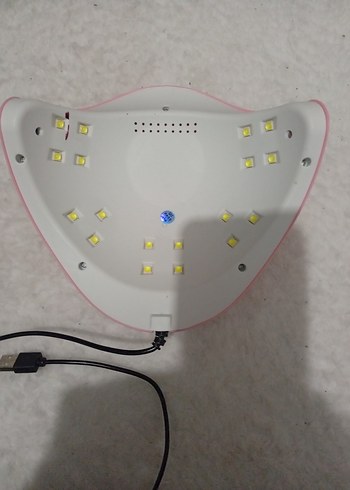 Pembe UV ışık protez tırnak aleti - Görsel 4