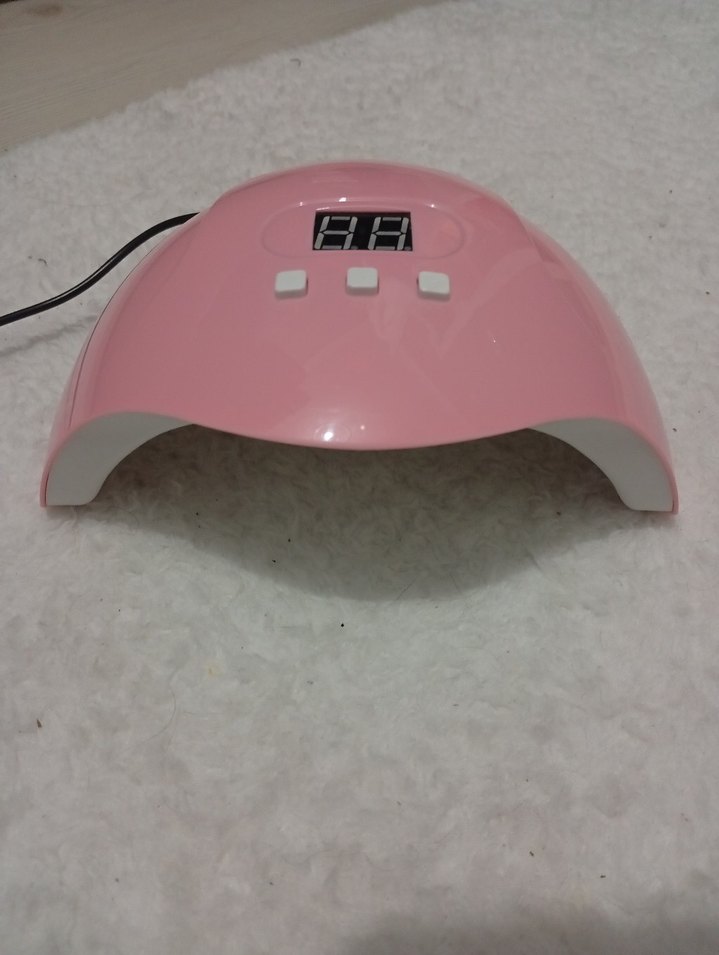 Pembe UV ışık protez tırnak aleti - Görsel 2