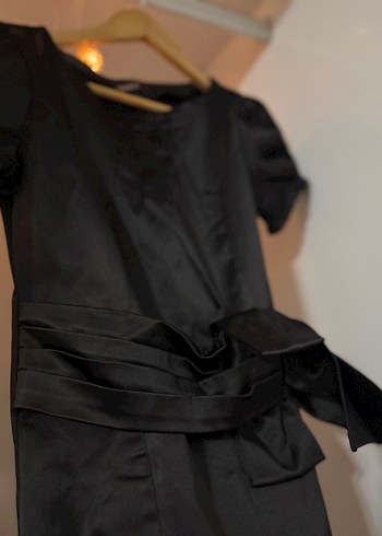 Kemer Detaylı Midi Kadın Elbise - Görsel 5