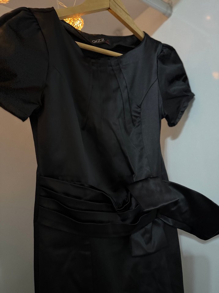 Kemer Detaylı Midi Kadın Elbise - Görsel 4