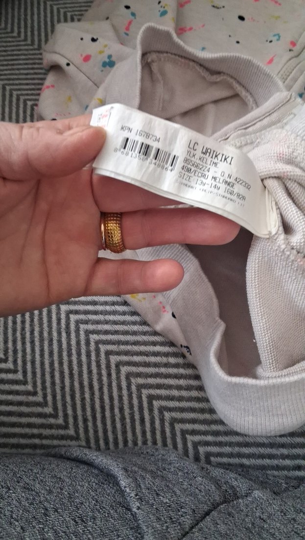 Kız Çocuk Çok Renkli Baskılı Fermuarlı Yelek - Görsel 5