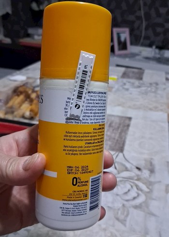 Celenes SPF30 Güneş Koruyucu Sprey Losyon - Görsel 5