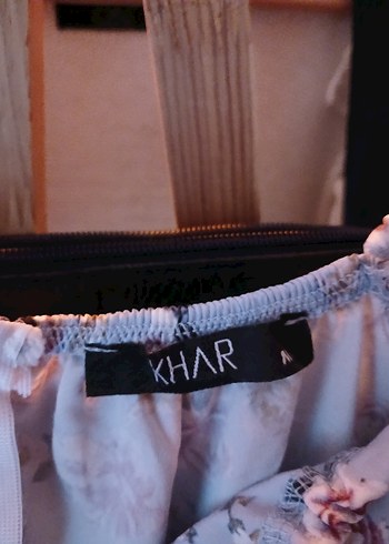 Mavi Desenli Midi Kadın Elbise - Görsel 3