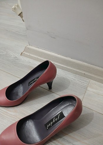 Pembe Stiletto Kadın Ayakkabı - Görsel 2