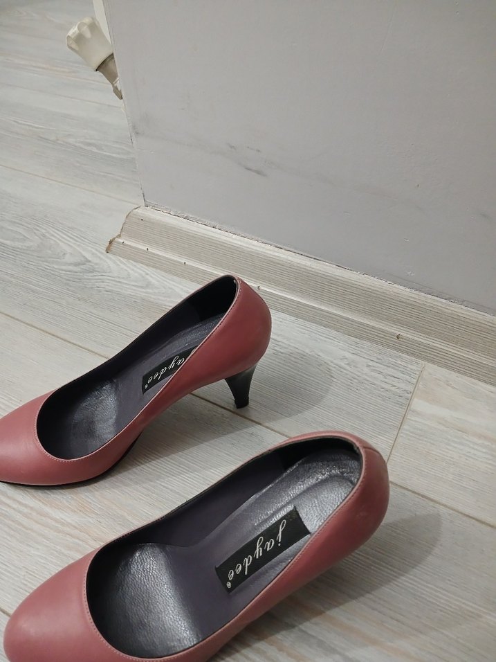 Pembe Stiletto Kadın Ayakkabı - Görsel 2