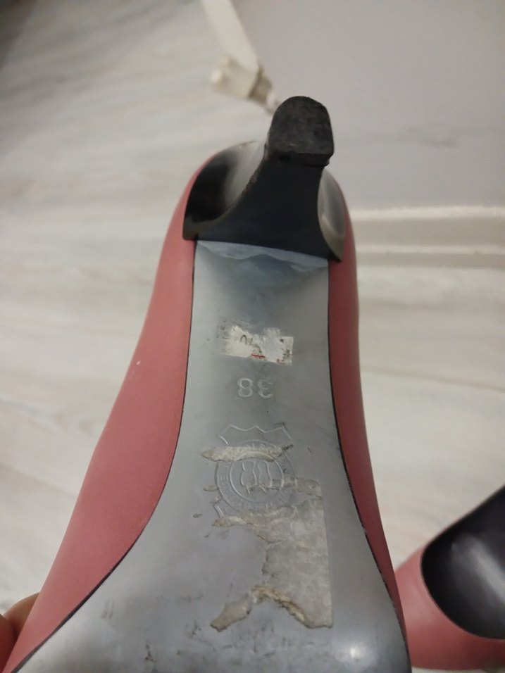 Pembe Stiletto Kadın Ayakkabı - Görsel 3