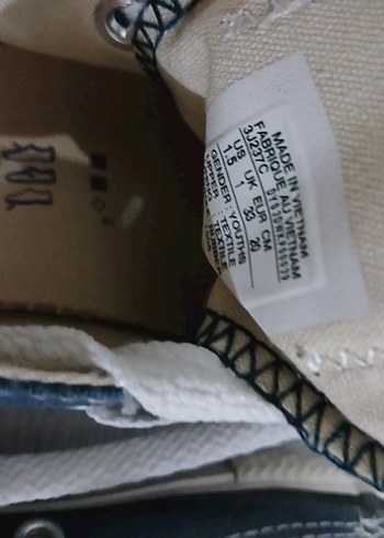 Mavi Converse Spor Ayakkabı - Görsel 3