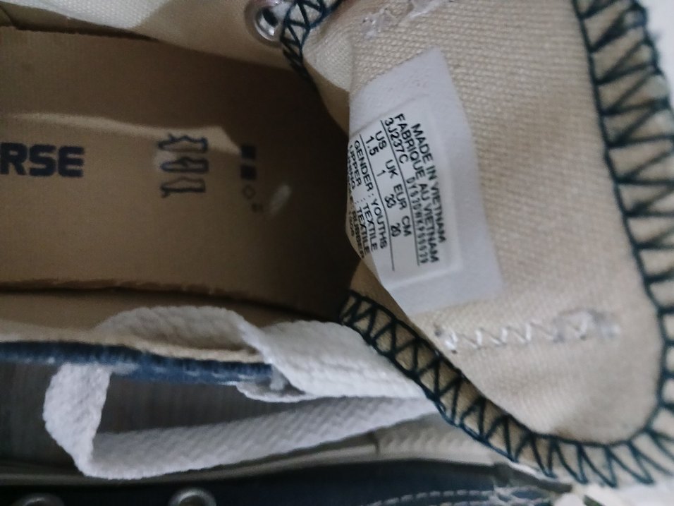 Mavi Converse Spor Ayakkabı - Görsel 3