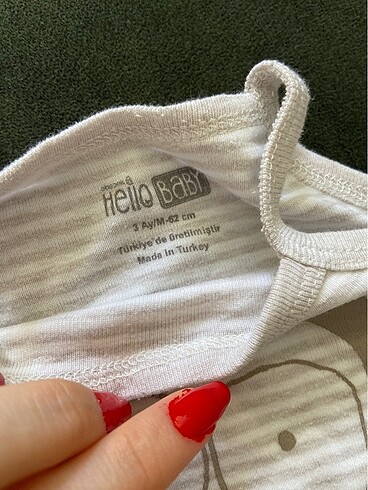 HelloBaby HelloBaby askılı zıbın