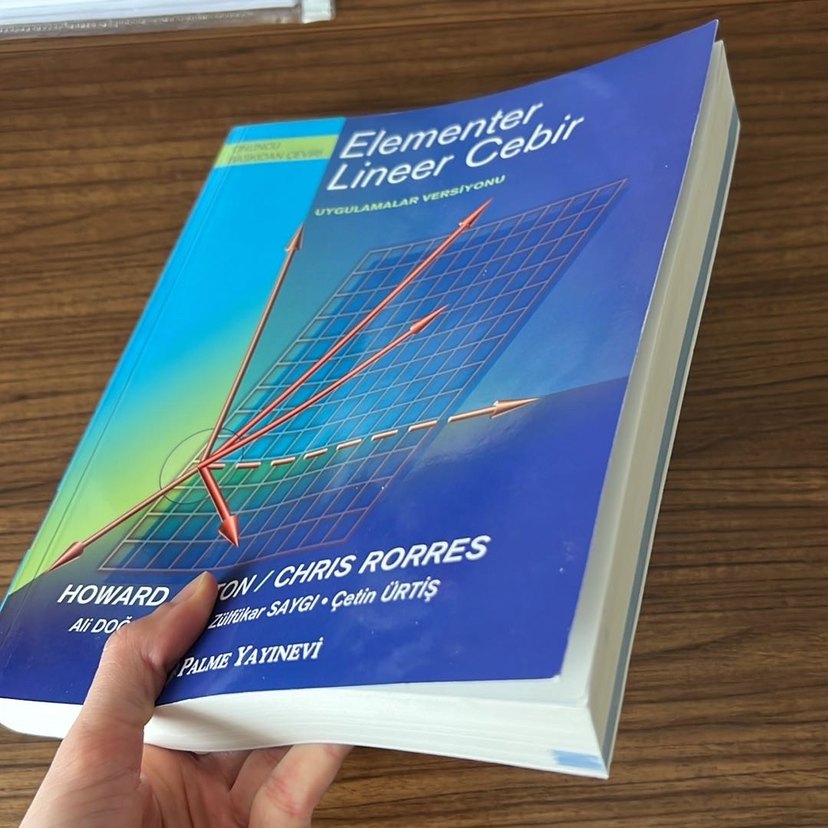 Elementer Lineer Cebir Uygulamalar Versiyonu Kitap - Görsel 2