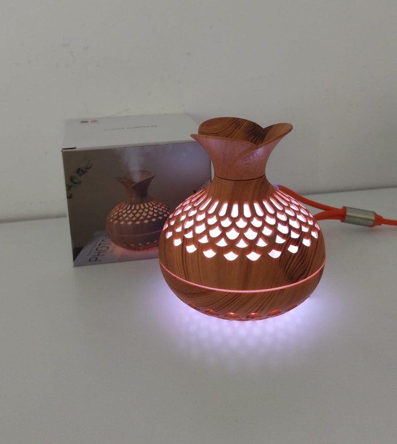 Dekoratif Kahverengi Hava Temizleyici ve Nemlendirici - Görsel 2