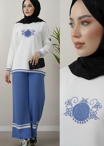 Düğmeli Yeşil Çizgili Kadın Triko Elbise - Görsel 7