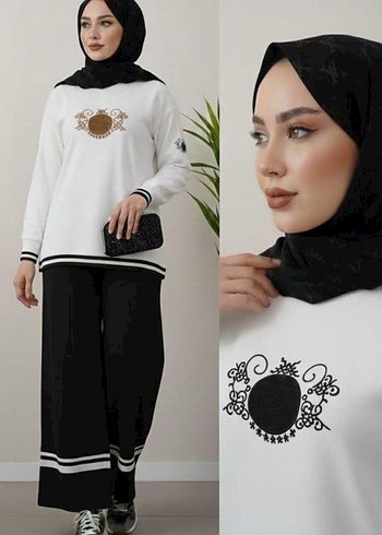 Düğmeli Yeşil Çizgili Kadın Triko Elbise - Görsel 4