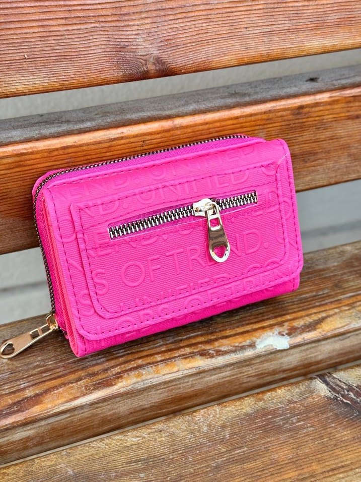 Bej Deri Fermuarlı Kadın Cüzdanı - Görsel 5