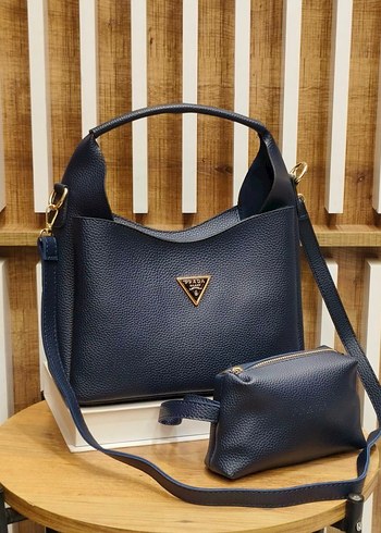 Kadın Haki Deri Minimalist Günlük Çanta - Görsel 5