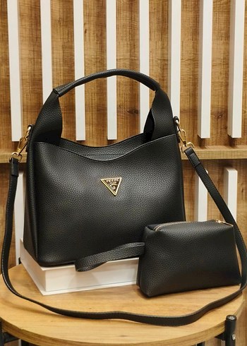 Kadın Haki Deri Minimalist Günlük Çanta - Görsel 8