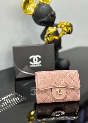 Chanel Beyaz Deri Kadın Cüzdan - Görsel 6