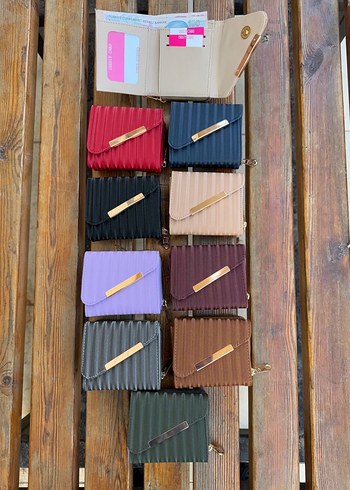 Kahverengi Deri Kadın Cüzdan - Görsel 4