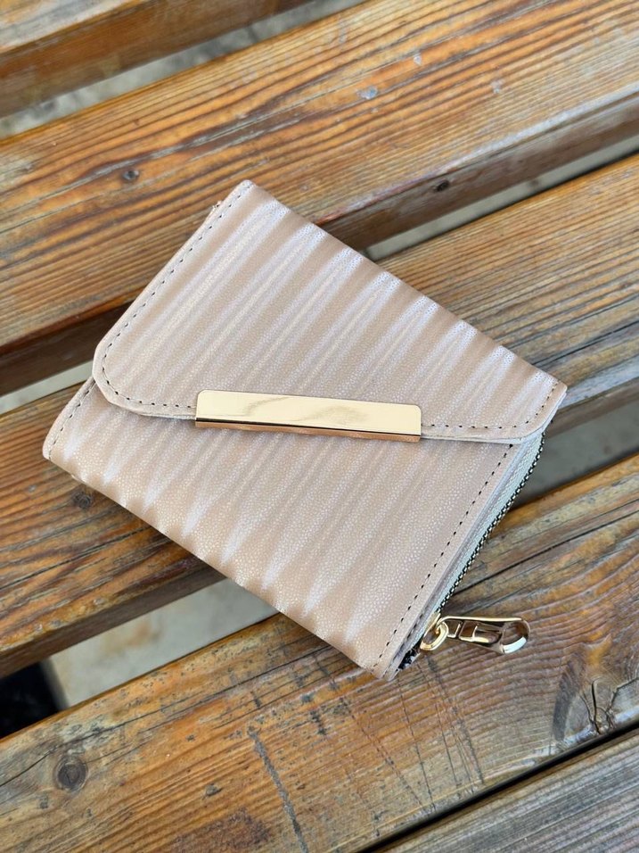 Kahverengi Deri Kadın Cüzdan - Görsel 3