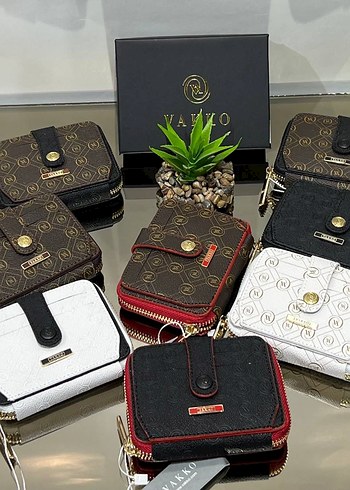 Vakko Beyaz Deri Fermuarlı Kadın Cüzdanı - Görsel 15